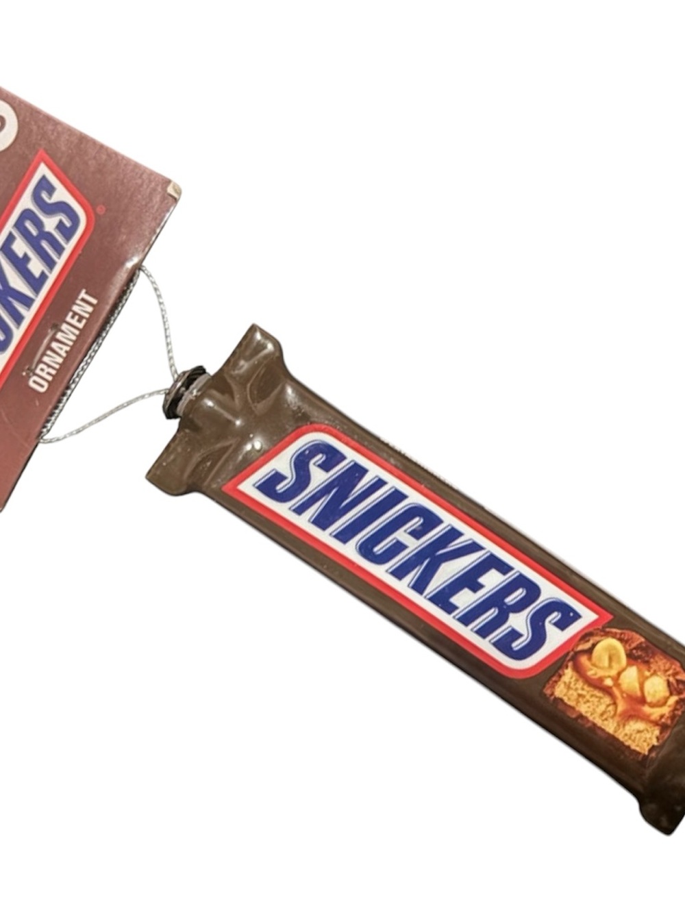Hobby Lobby Brown Snickers Candy Bar Ornament
